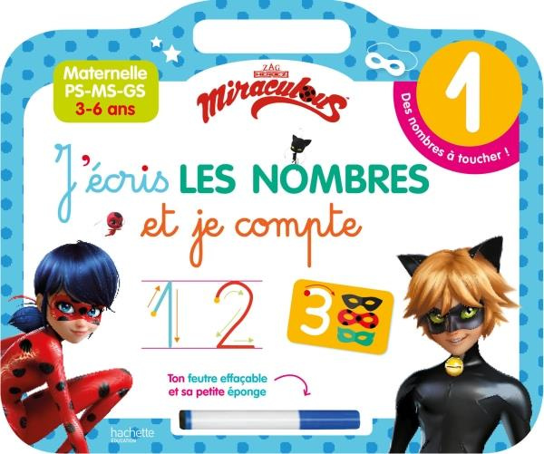 Emprunter Miraculous J'écris les nombres et je compte. Maternelle PS-MS-GS. Avec un feutre effaçable livre
