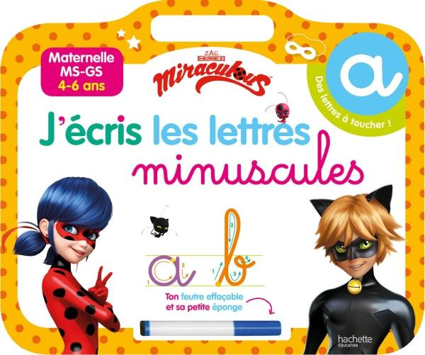 Emprunter Miraculous J'écris les lettres minuscules. Maternelle MS-GS. Avec un feutre effaçable livre