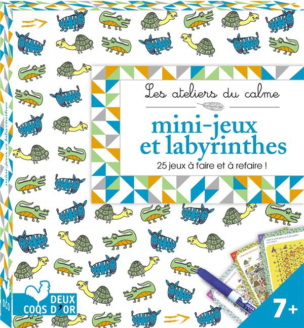 Emprunter Mini-jeux et labyrinthes. 26 jeux à faire et à refaire ! Avec 1 stylo effaçable livre