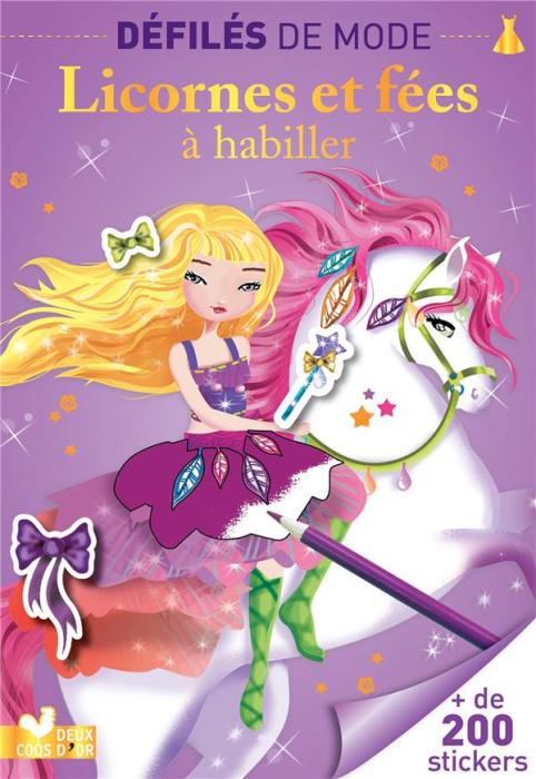 Emprunter Poneys et Licornes à habiller. Avec 130 stickers livre