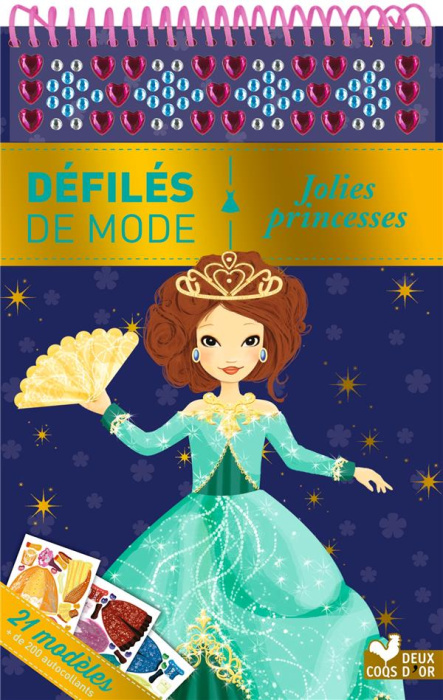 Emprunter Jolies princesses. 21 modèles, plus de 200 autocollants livre
