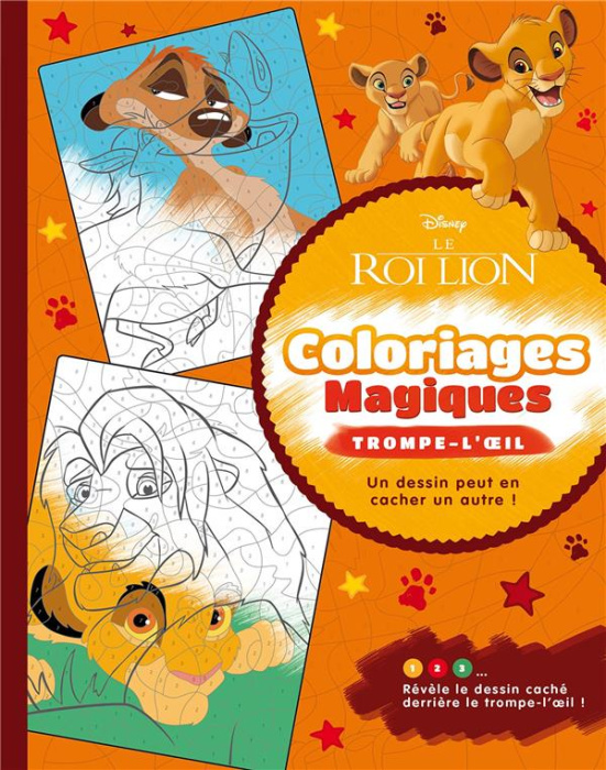 Emprunter Le Roi Lion. Coloriages magiques - Trompe l'oeil livre