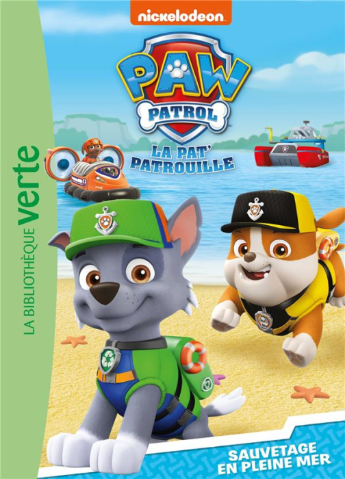 Emprunter Paw Patrol La Pat' Patrouille Tome 10 : Sauvetage en pleine mer livre