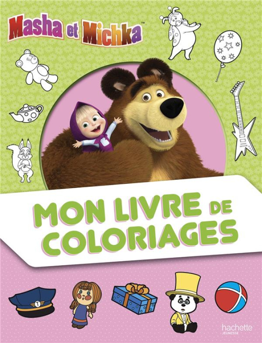 Emprunter Mon livre de coloriages Masha et Michka livre