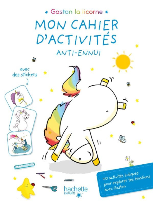 Emprunter Mon cahier d'activités anti-ennui Gaston la licorne livre