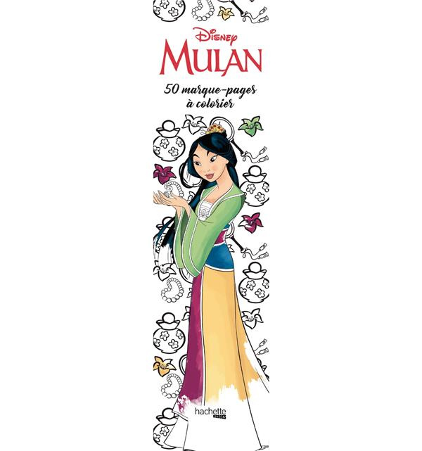 Emprunter MARQUE-PAGES DISNEY MULAN - 50 MARQUE-PAGES A COLORIER livre
