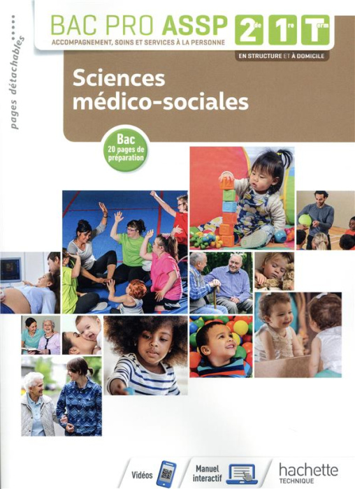 Emprunter Bac Pro ASSP 2de, 1re, Tle. Sciences médico-sociales livre