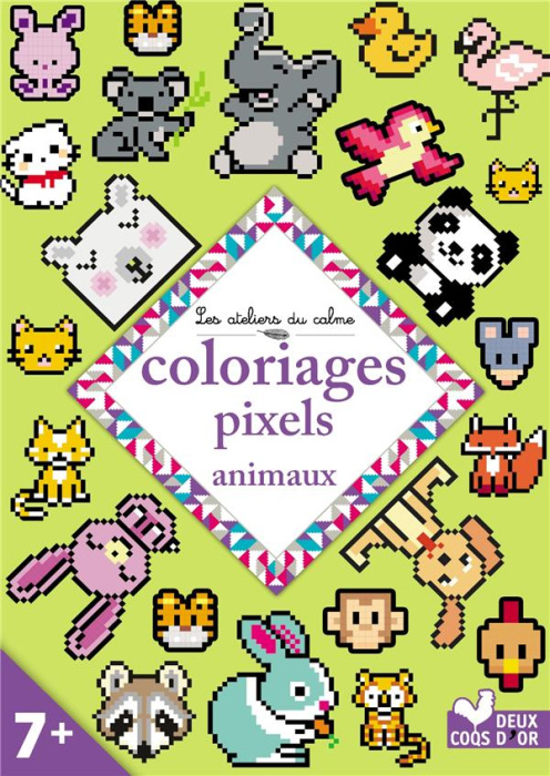 Emprunter Coloriages pixels animaux livre