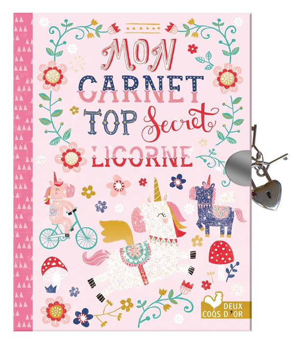 Emprunter Mon carnet top secret licornes livre