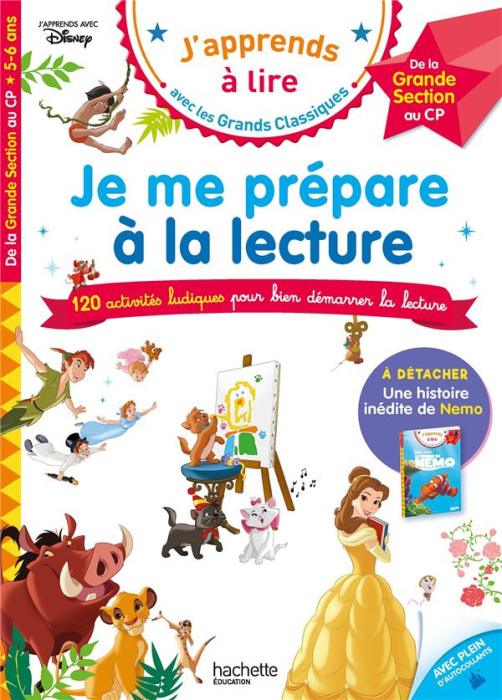 Emprunter Je me prépare à la lecture. Avec une histoire inédite de Nemo livre