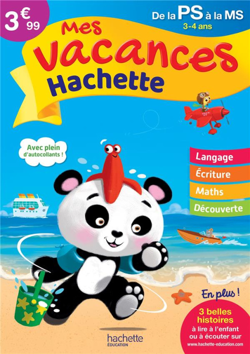 Emprunter Mes vacances Hachette De la PS à la MS. Edition 2020 livre