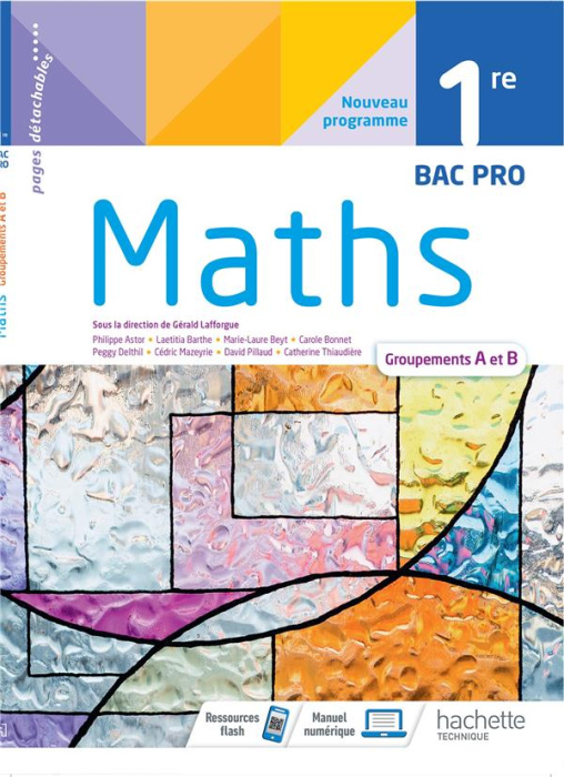 Emprunter Maths 1re Bac Pro. Groupements A et B, Edition 2021 livre