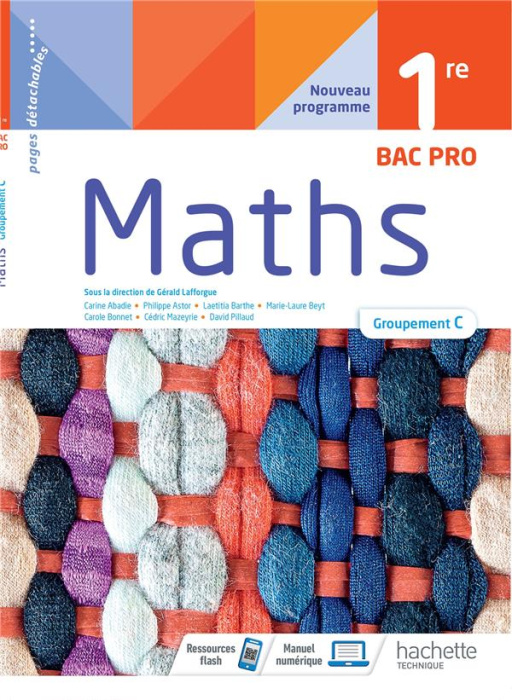 Emprunter Maths 1re Bac Pro. Groupement C, Edition 2021 livre