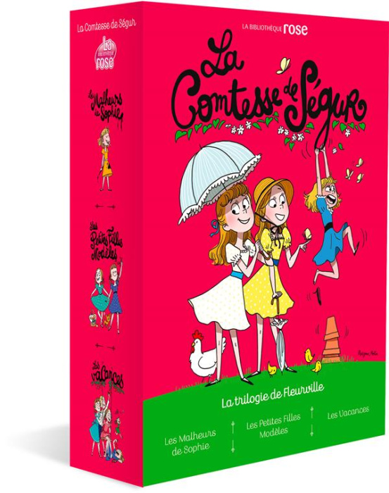 Emprunter Comtesse de Ségur La trilogie de Fleurville : Coffret en 3 volumes. Tome 1, Les Malheurs de Sophie ; livre