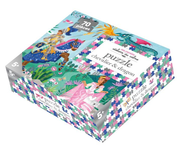 Emprunter Puzzle chevalier & dragon livre