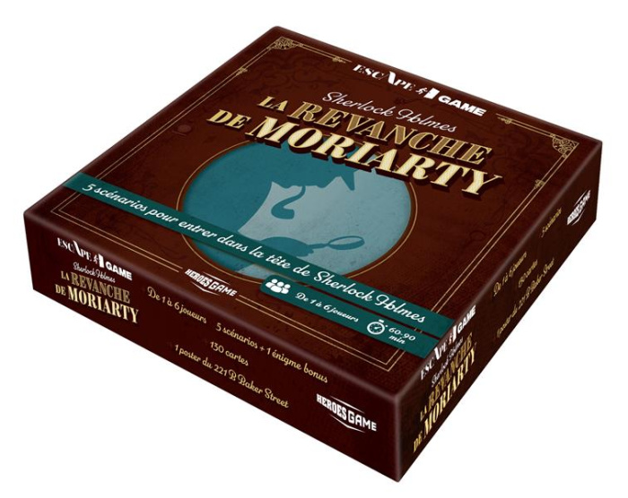 Emprunter ESCAPE GAME LA REVANCHE DE MORIARTY - 5 SCENARIOS POUR ENTRER DANS LA TETE DE SHERLOCK HOLMES livre
