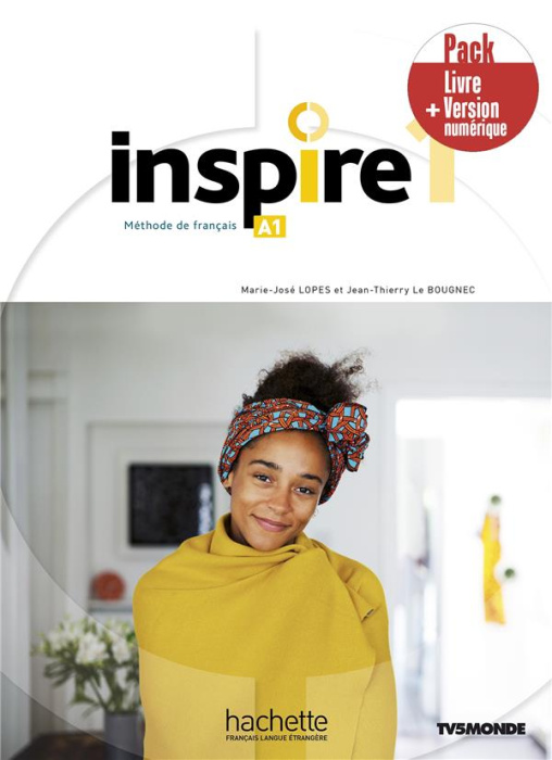 Emprunter Inspire 1 A1. Méthode de français version numérique livre
