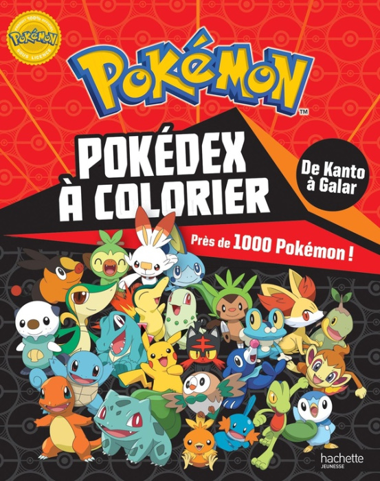 Emprunter Pokédex à colorier. De Kanto à Galar. Près de 1000 Pokémon ! livre