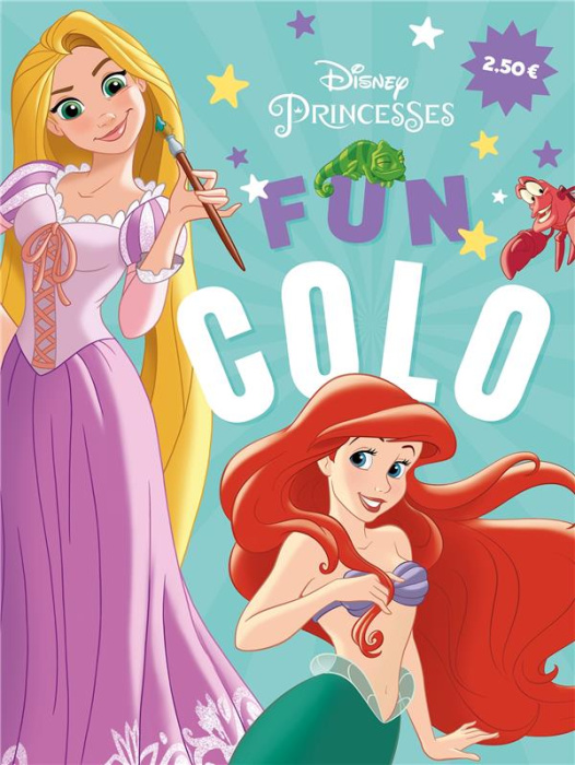 Emprunter Disney princesses Fun colo livre
