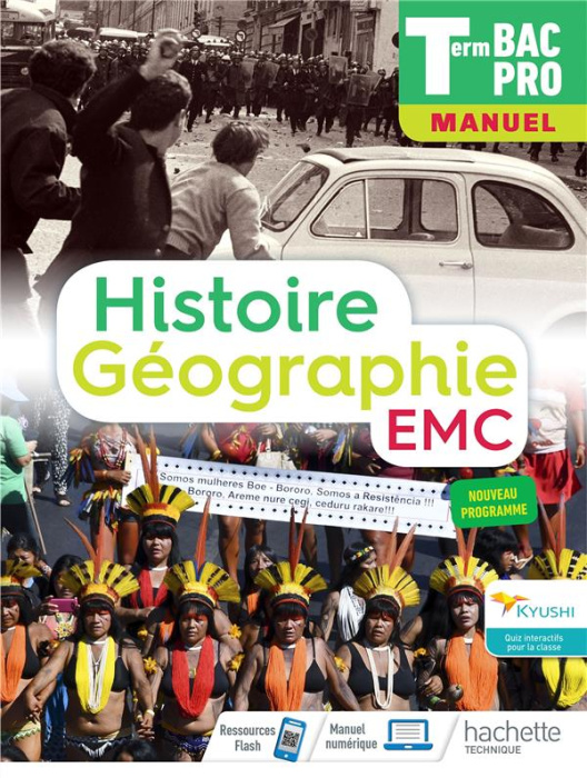 Emprunter Histoire-Géographie terminale EMC Tle Bac Pro. Manuel, Edition 2021 livre