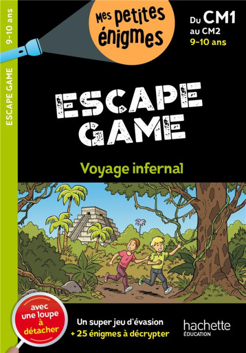 Emprunter Escape game du CM1 au CM2. Cahier de vacances, avec une loupe à détacher livre