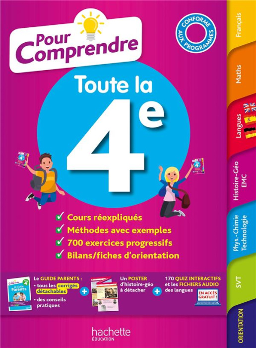 Emprunter Toute la 4e. Edition 2021 livre