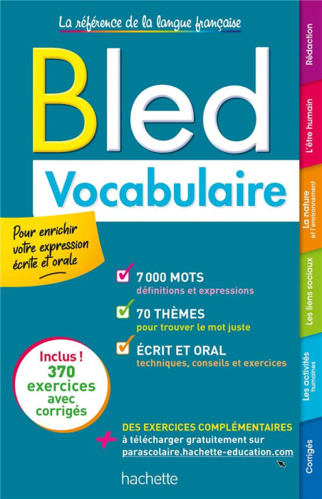 Emprunter Le Bled Vocabulaire livre
