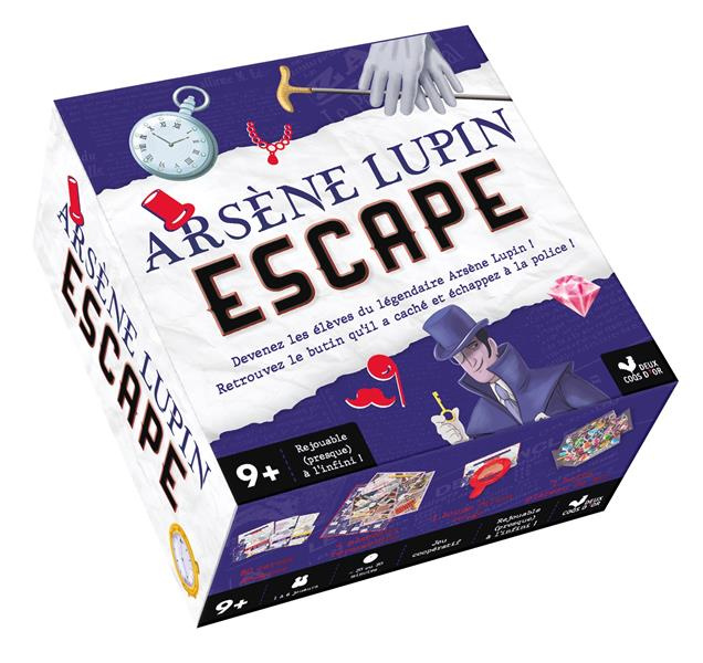 Emprunter ARSENE LUPIN ESCAPE - BOITE AVEC CARTES ET ACCESSOIRES livre