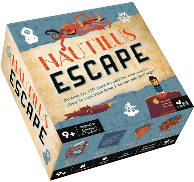 Emprunter NAUTILUS ESCAPE - BOITE AVEC CARTES ET ACCESSOIRES livre