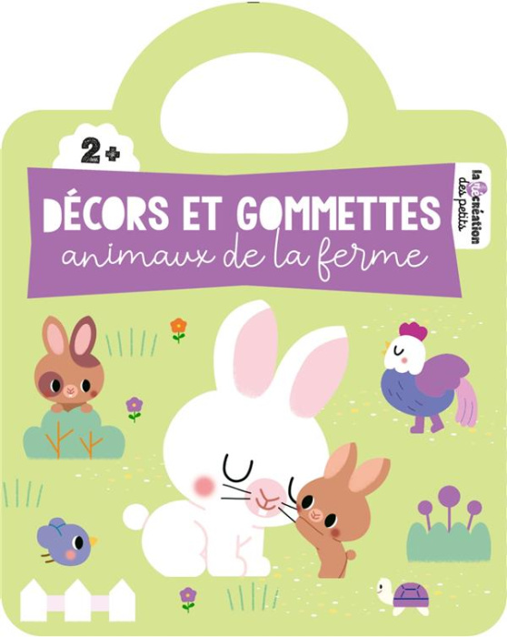Emprunter Animaux de la ferme. Décors et gommettes livre