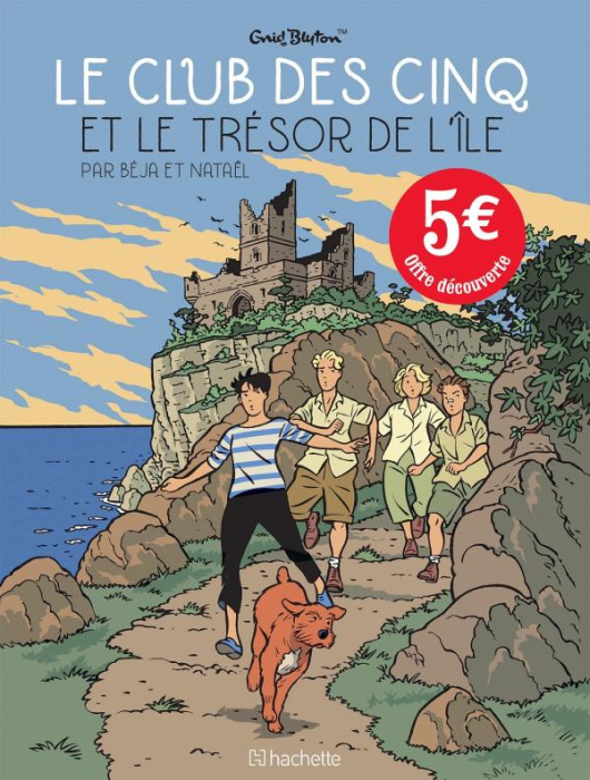 Emprunter Le Club des Cinq (BD) : Le Club des Cinq et le trésor de l'île livre