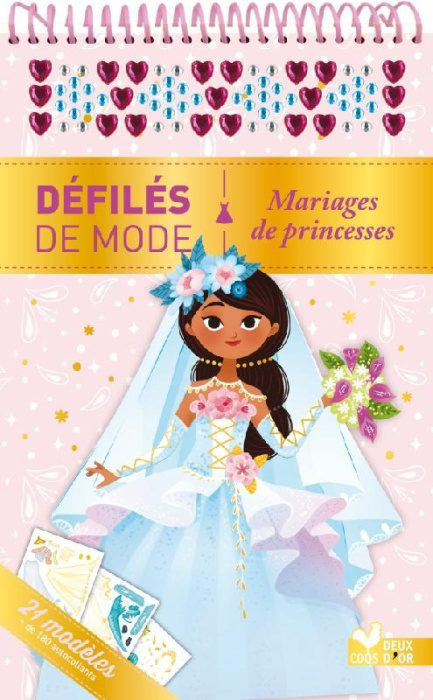 Emprunter Mariages de princesses. 21 modèles et plus de 180 autocollants livre