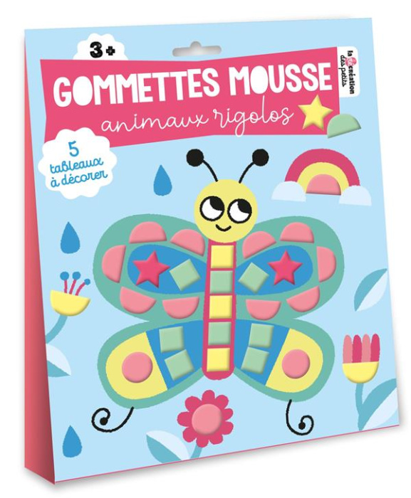 Emprunter Gommettes mousse animaux rigolos. Pochette avec accessoires livre