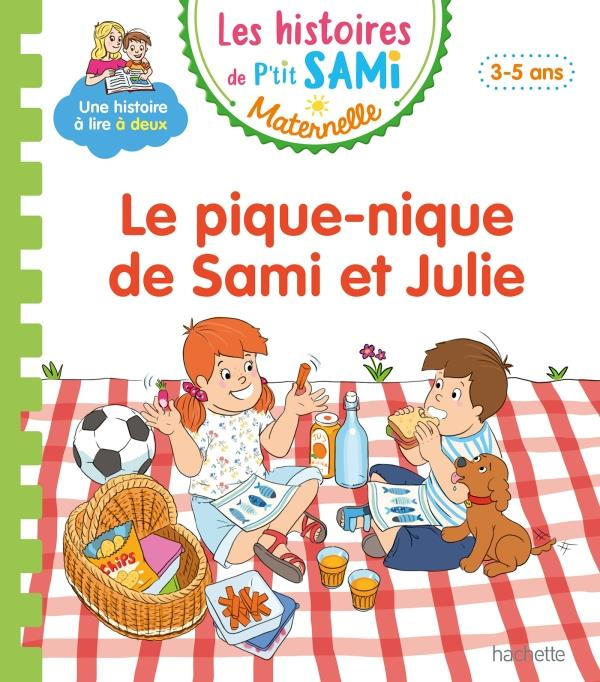 Emprunter Les histoires de P'tit Sami Maternelle : Le pique-nique de Sami et Julie livre