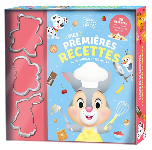 Emprunter Mes Premières Recettes avec Panpan et ses amis ! 30 recettes pour cuisiner des desserts faciles. Ave livre