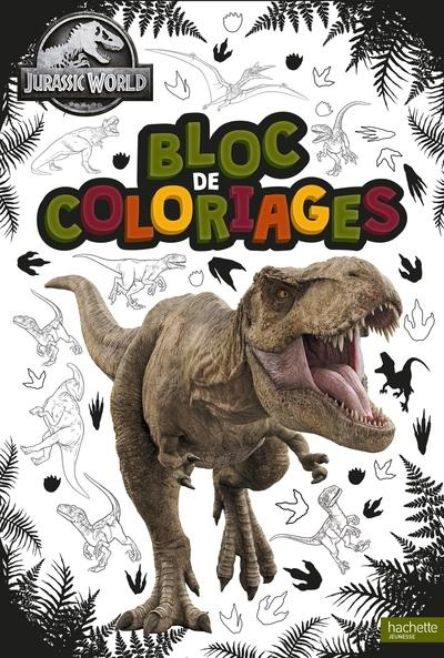 Emprunter Bloc de coloriages Jurassic World livre