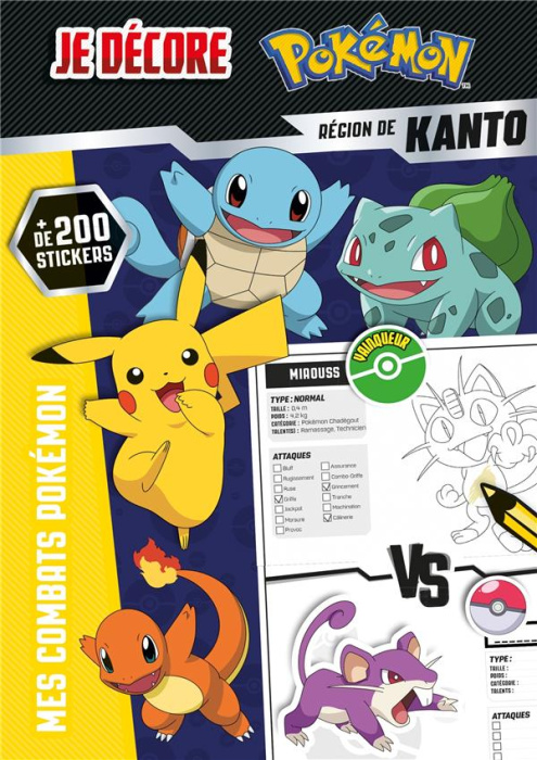 Emprunter Je décore Pokémon, Région de Sinnoh. Avec de 200 stickers livre