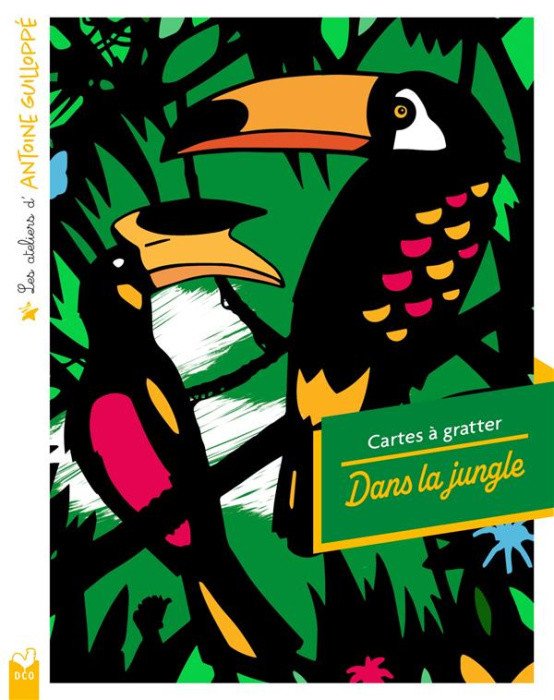 Emprunter Dans la jungle. Cartes à gratter. Avec un stylet bambou livre