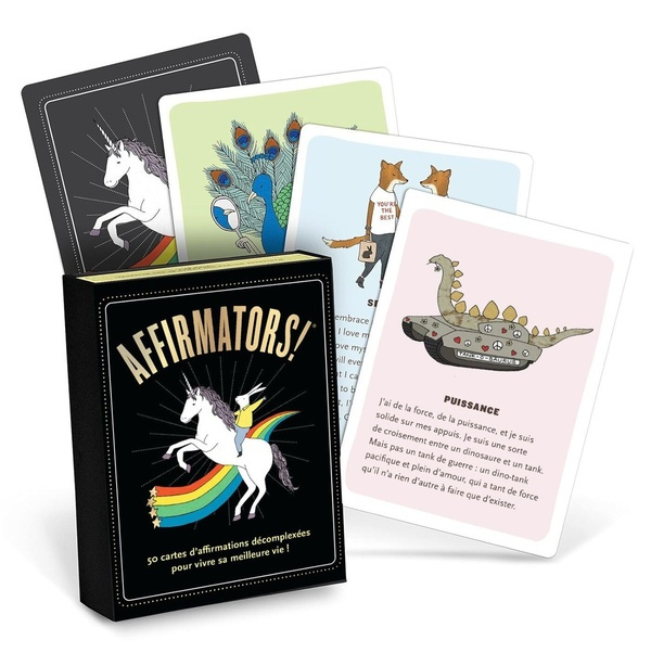 Emprunter Affirmators ! 50 cartes d'affirmations décomplexées pour vivre sa meilleure vie ! livre