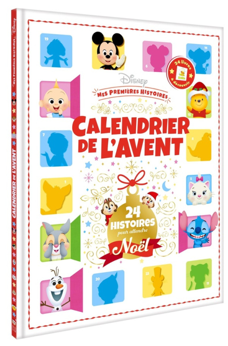Emprunter Le Calendrier de l'Avent Disney. 24 Histoires pour attendre Noël livre