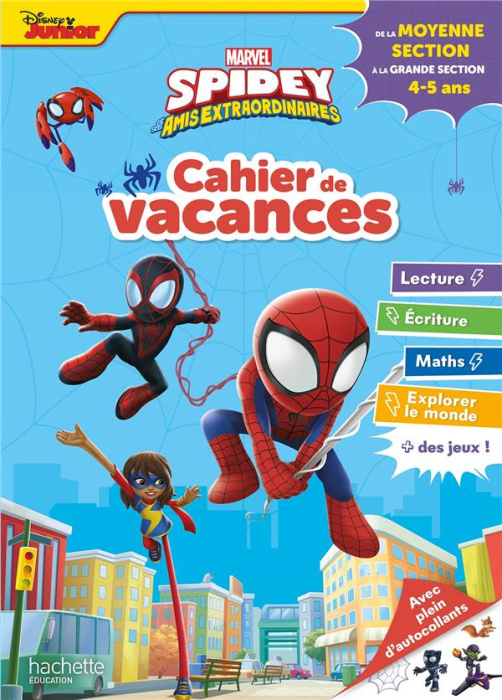 Emprunter Cahier de vacances Spidey et ses amis extraordinaires. De la Moyenne Section à la Grande Section livre