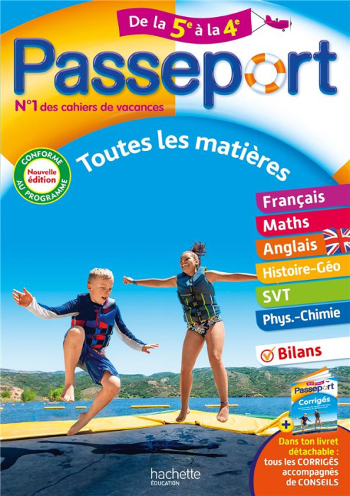 Emprunter Passeport Toutes les matières de la 5e à la 4e. Edition 2024 livre