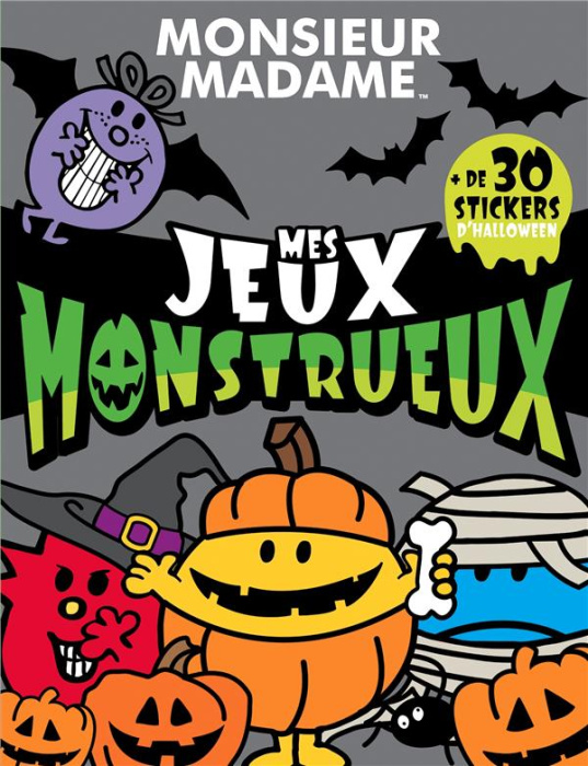 Emprunter Monsieur Madame Mes jeux monstrueux. Avec de 30 stickers d'Halloween livre