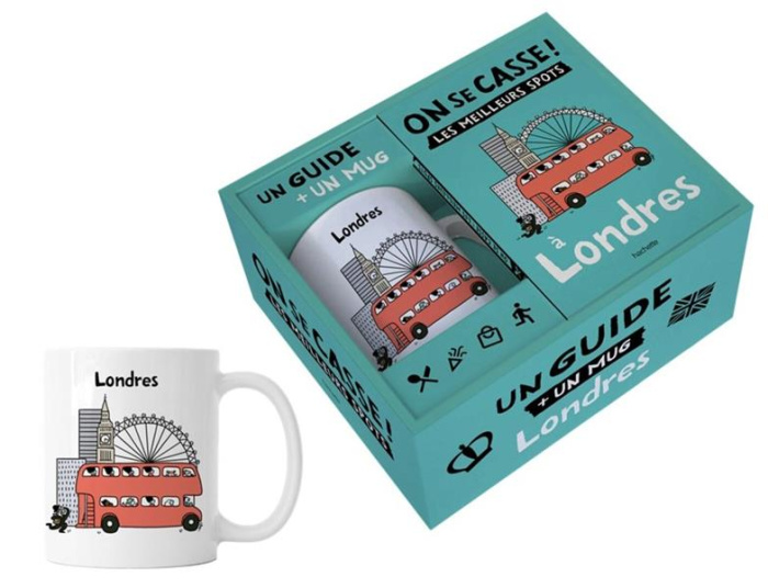 Emprunter On se casse ! Les meilleurs spots à à Londres. Coffret avec 1 mug et 1 guide livre