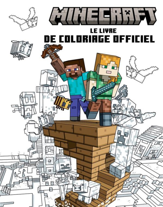 Emprunter Minecraft. Le livre de coloriage officiel livre