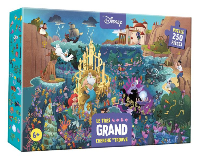 Emprunter DISNEY - COFFRET LE TRES GRAND CHERCHE ET TROUVE - PUZZLE 250 PIECES livre