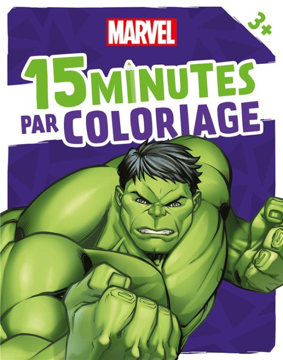 Emprunter 15 minutes par coloriage Marvel livre