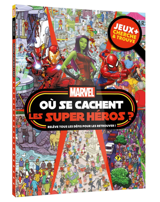 Emprunter Où se cachent les Super Héros ? Jeux cherche & trouve livre
