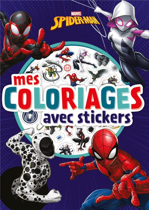 Emprunter Mes coloriages avec stickers Spider-man livre