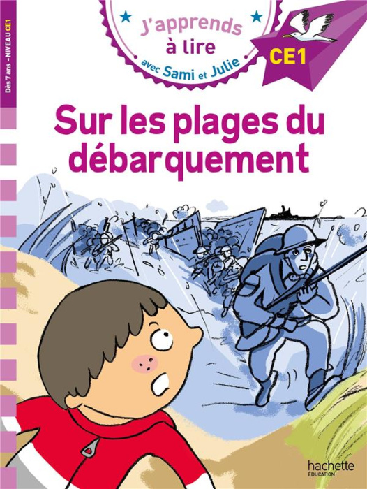 Emprunter J'apprends à lire avec Sami et Julie : Sur les plages du débarquement. Niveau CE1 livre